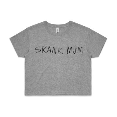 skank mum Women's Crop Tee Thumbnail